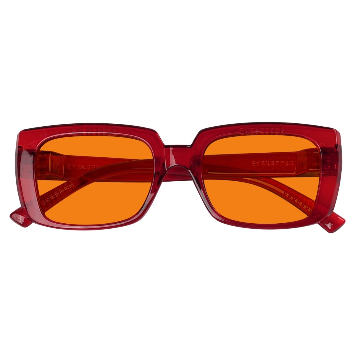 100% Blue Blocking Orange Glasses for Sleep Metalless Screwless NR9107 - B98eyekeeper.com