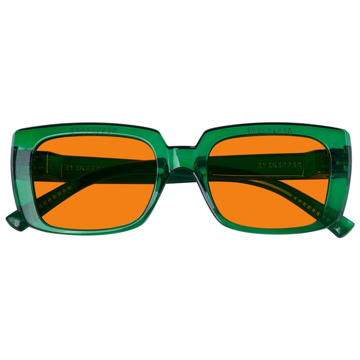 100% Blue Blocking Orange Glasses for Sleep Metalless Screwless NR9107 - B98eyekeeper.com