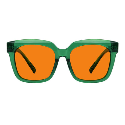 100% Blue Blocking Orange Lens for Sleep Metalless Glasses R2144 - B98eyekeeper.com