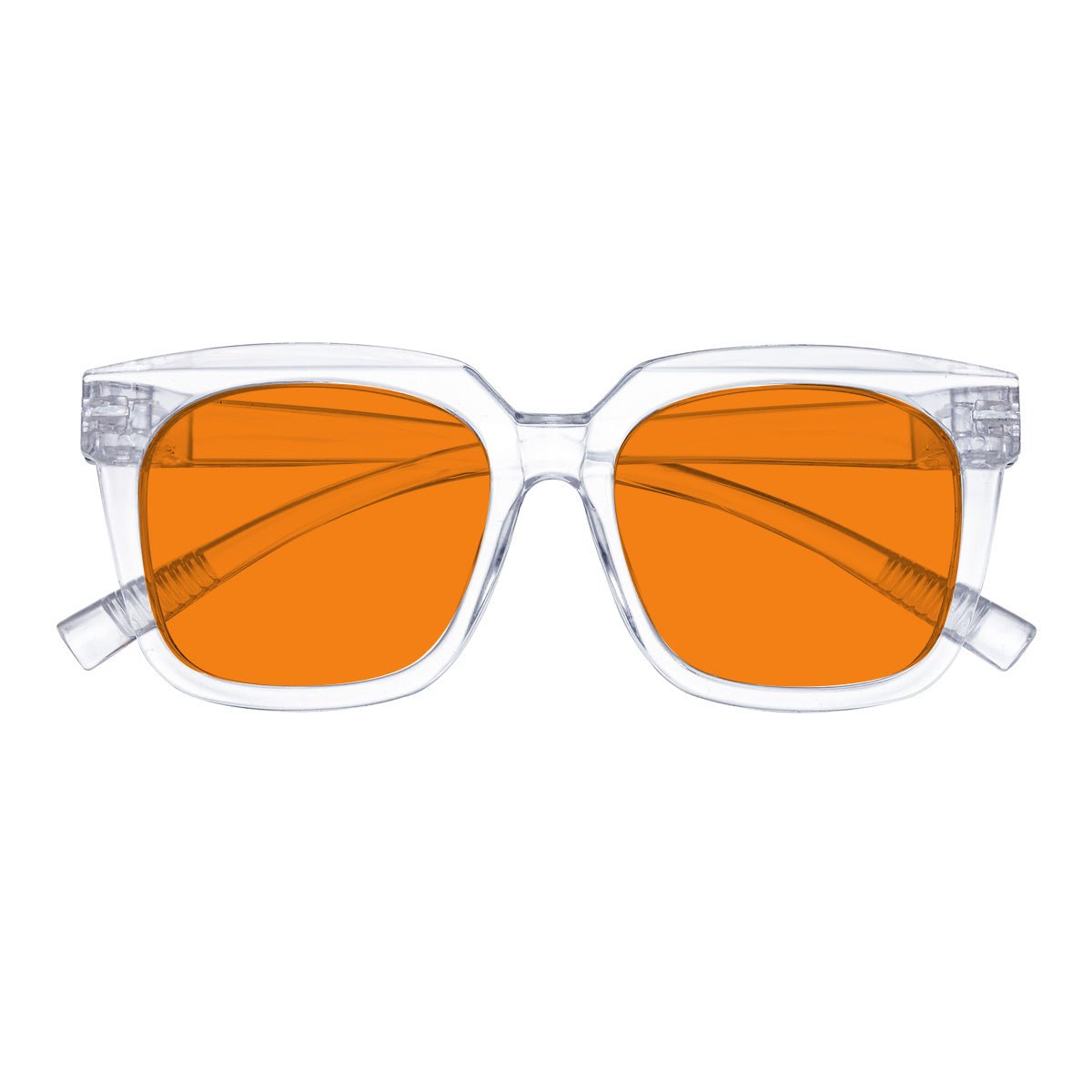 100% Blue Blocking Orange Lens for Sleep Metalless Glasses R2144 - B98eyekeeper.com