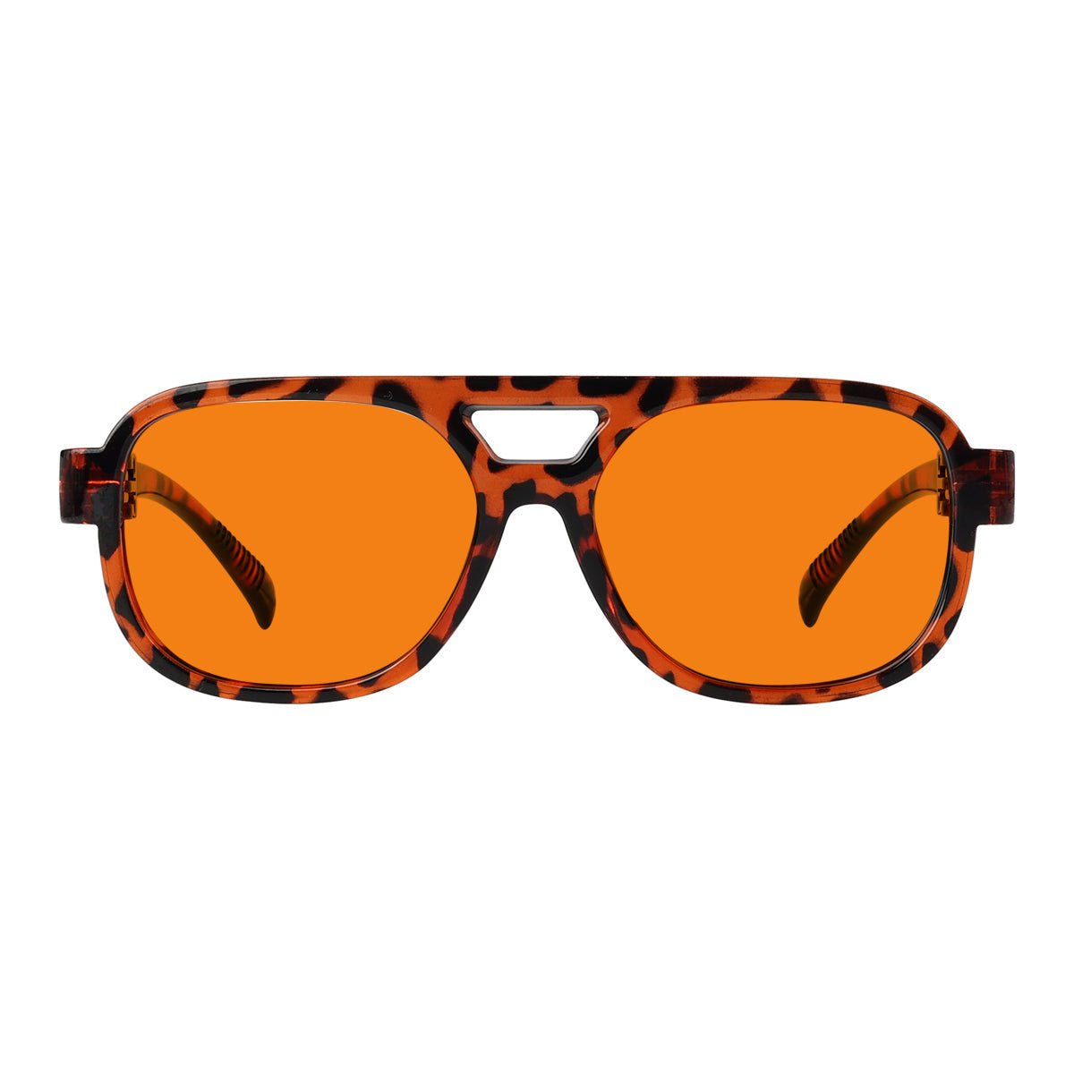 100% Blue Light Blocking Orange Lens Metalless Eyeglasses R2515 - B98eyekeeper.com