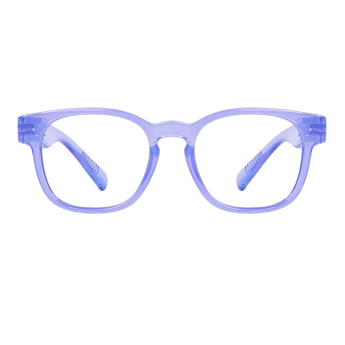 30% Blue Light Blocking Square Metalless Glasses NR144 - B15eyekeeper.com