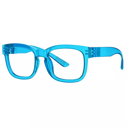 30% Blue Light Blocking Square Metalless Screwless Eyeglasses R033 - B15eyekeeper.com