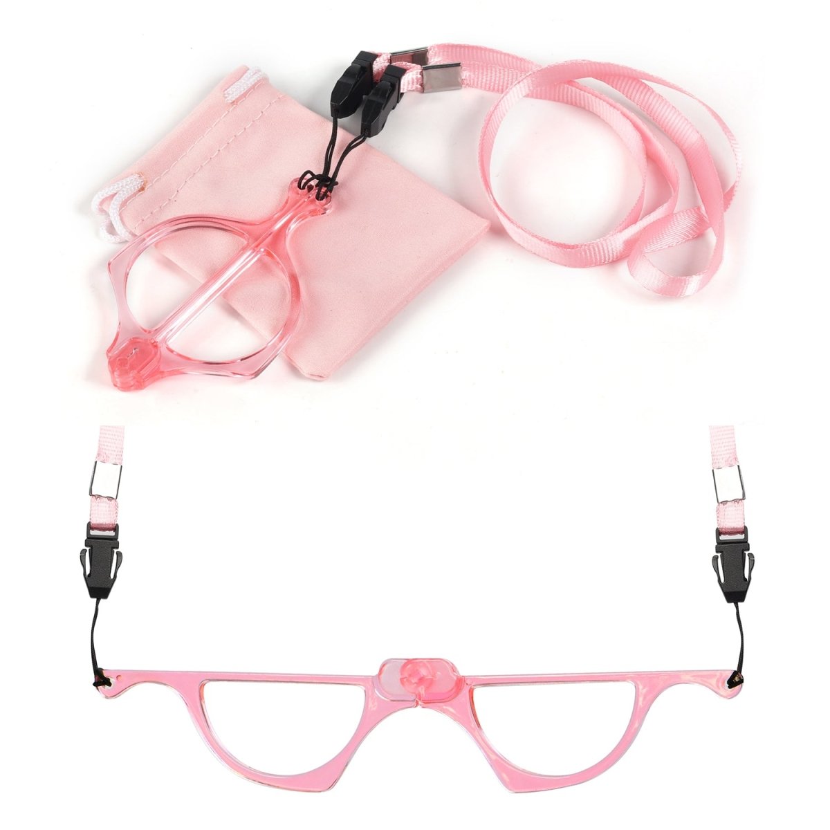 6 Pack Handhold Magnifier Metalless Screwless Folding Reading Glasses with Neck Strap NR153eyekeeper.com