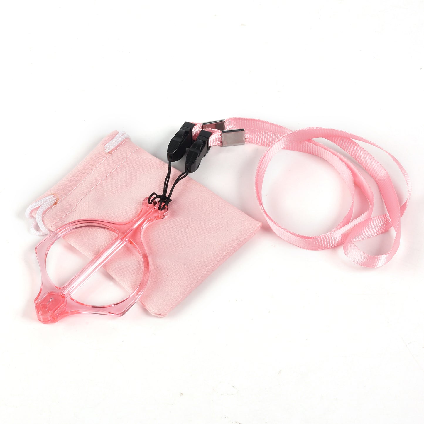 Handhold Magnifier Folding Reading Glasses Metalless Screwless Readers with Neck Strap NR153