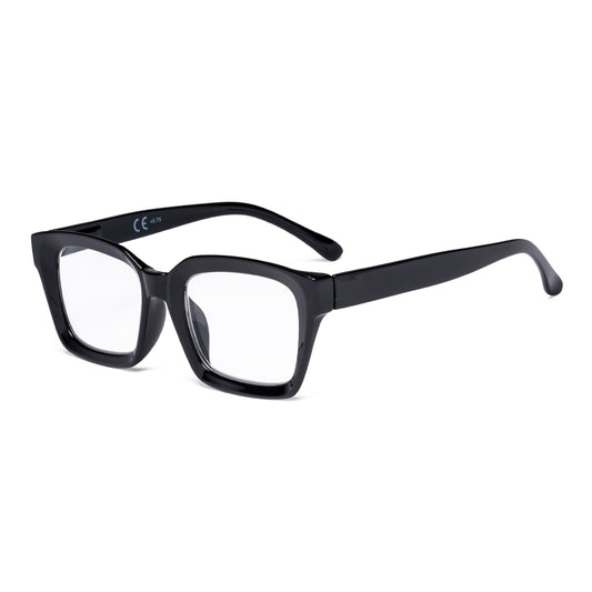 Fashion Square Design Reading Glasses Thicker Frame Readers R9106