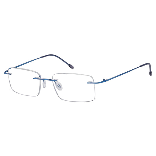 Rimless Spectacle Rectangle Reading Glasses RWK9904