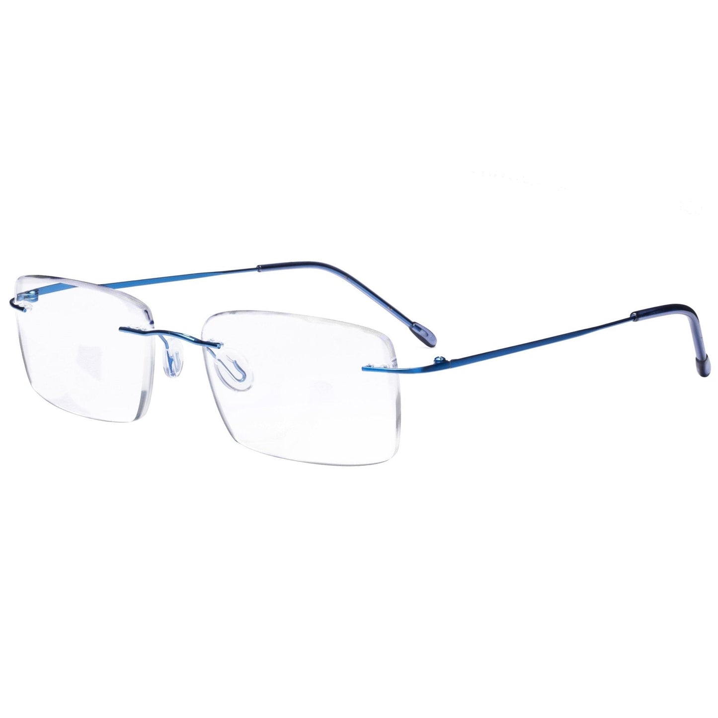 Rimless Spectacle Rectangle Reading Glasses RWK9904