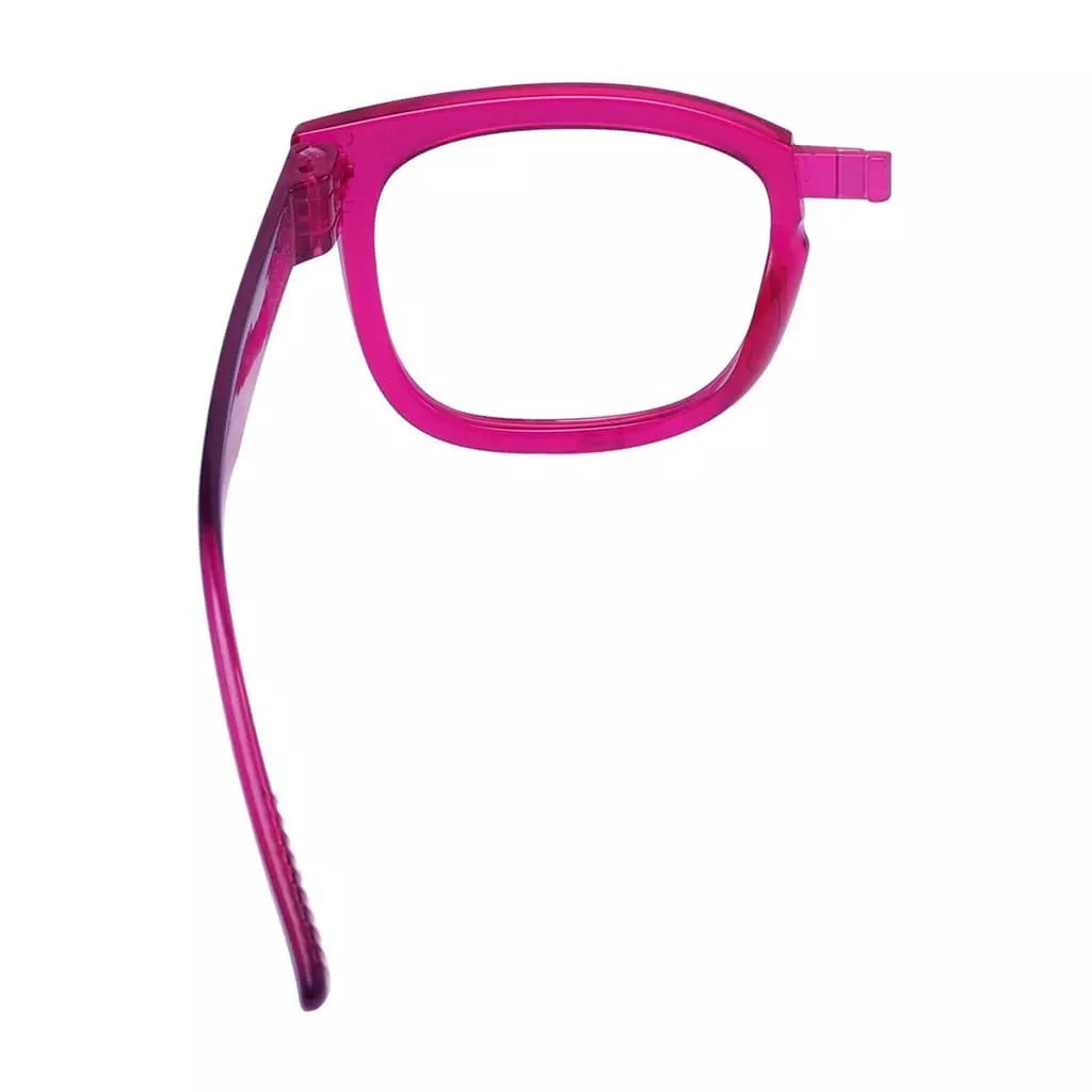 (Must Buy Both Eye) Metalless Screwless Reading Glasses with Different Strength PR033 (Rose)eyekeeper.com