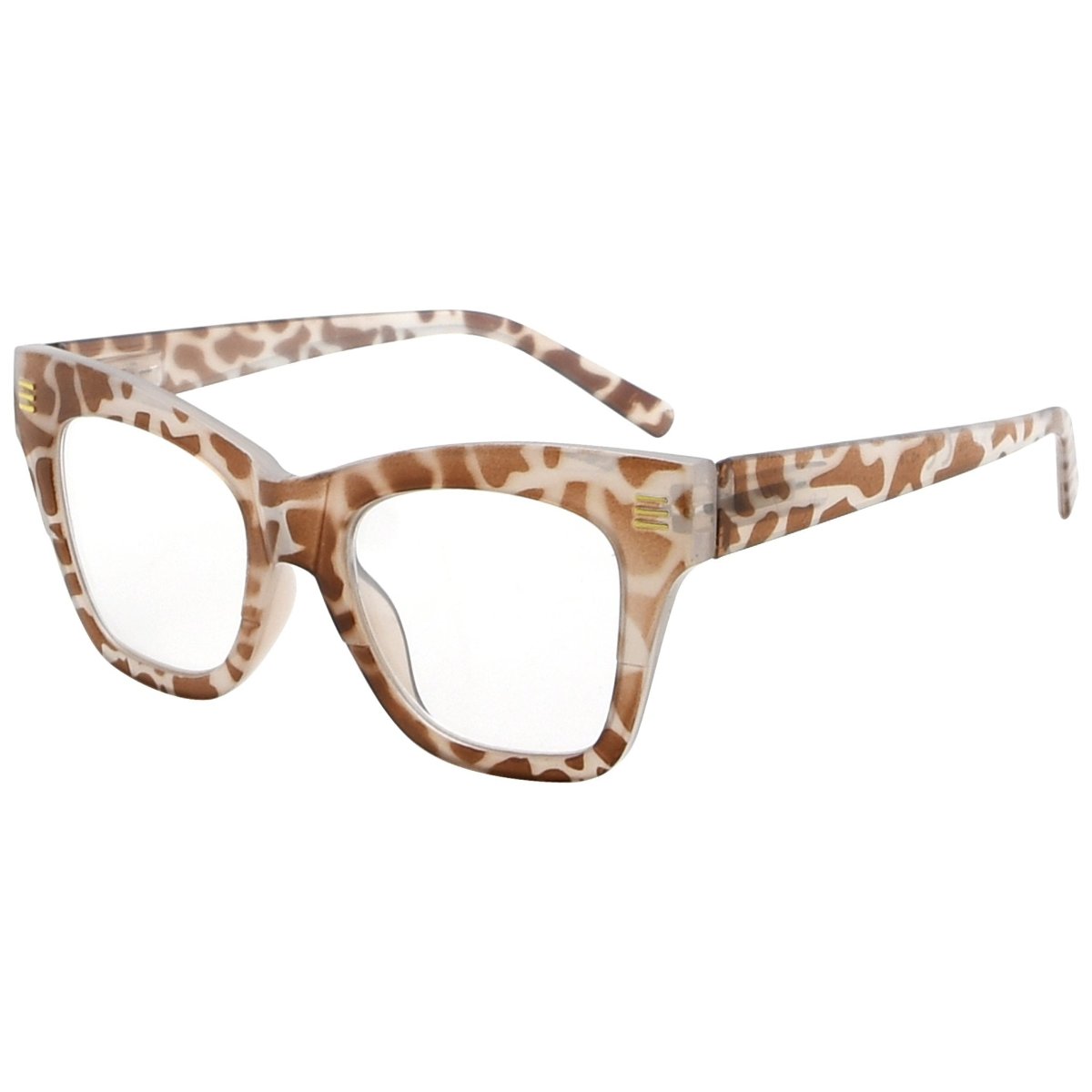 Cat-eye Reading Glasses Brown Tortoise R2111