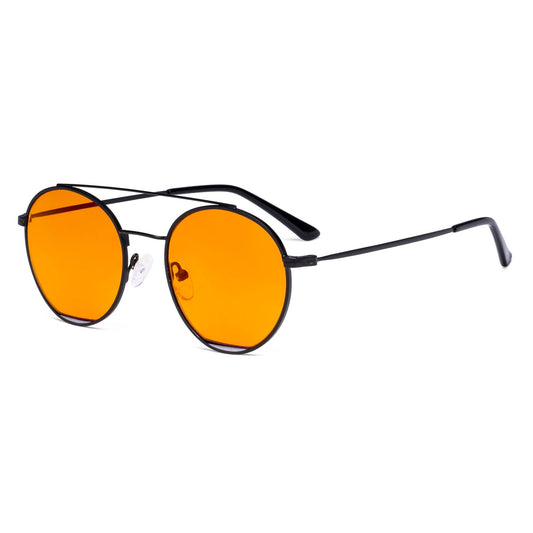 Orange Classic Blue Light Blocking Eyeglasses LX19029-BB98