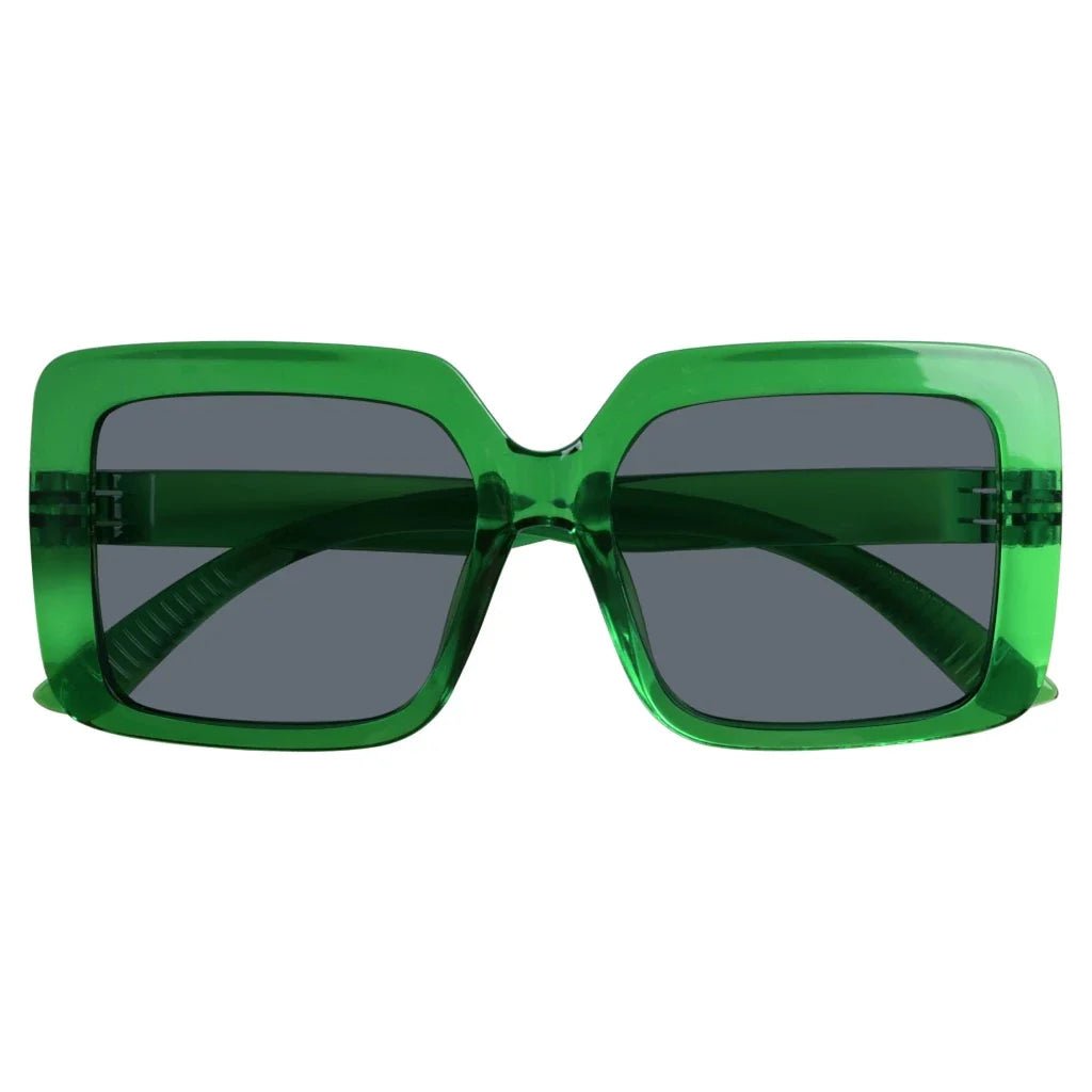 Stylish Oversized Metalless Screwless Spring Hinge Sunglasses NR2311Seyekeeper.com