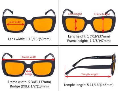 Blue Light Blocking Reading Glasses Dimension