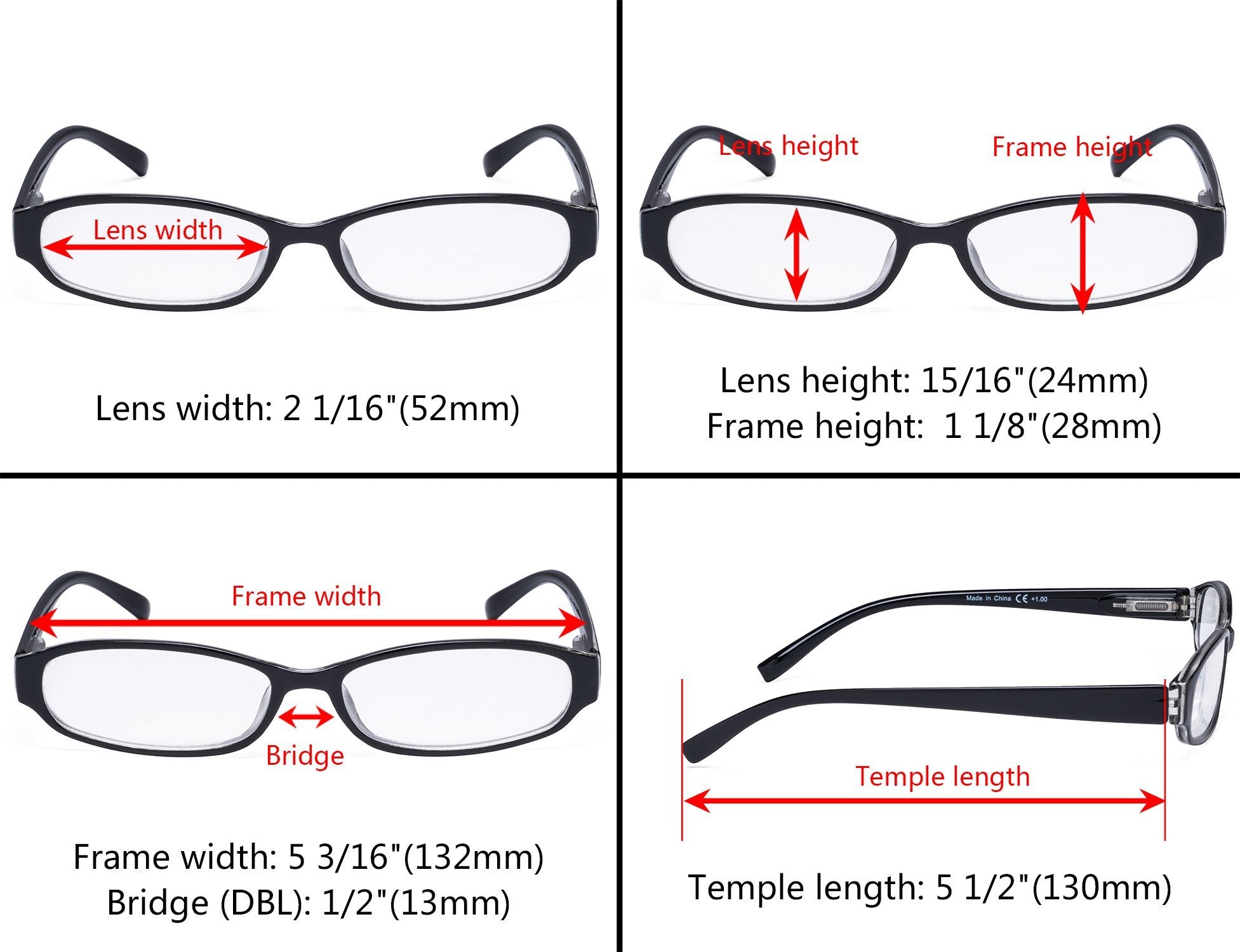 Small reading deals glasses