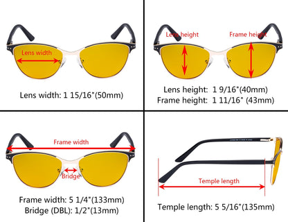 Blue Light Blocking Eyeglasses Dimension