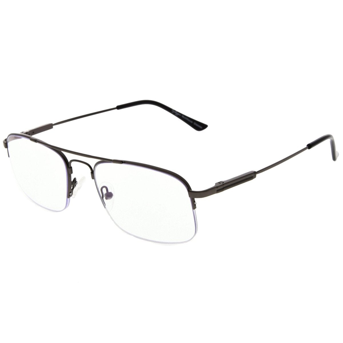 Rectangle Multifocus Progressive Readers Gunmetal M1706