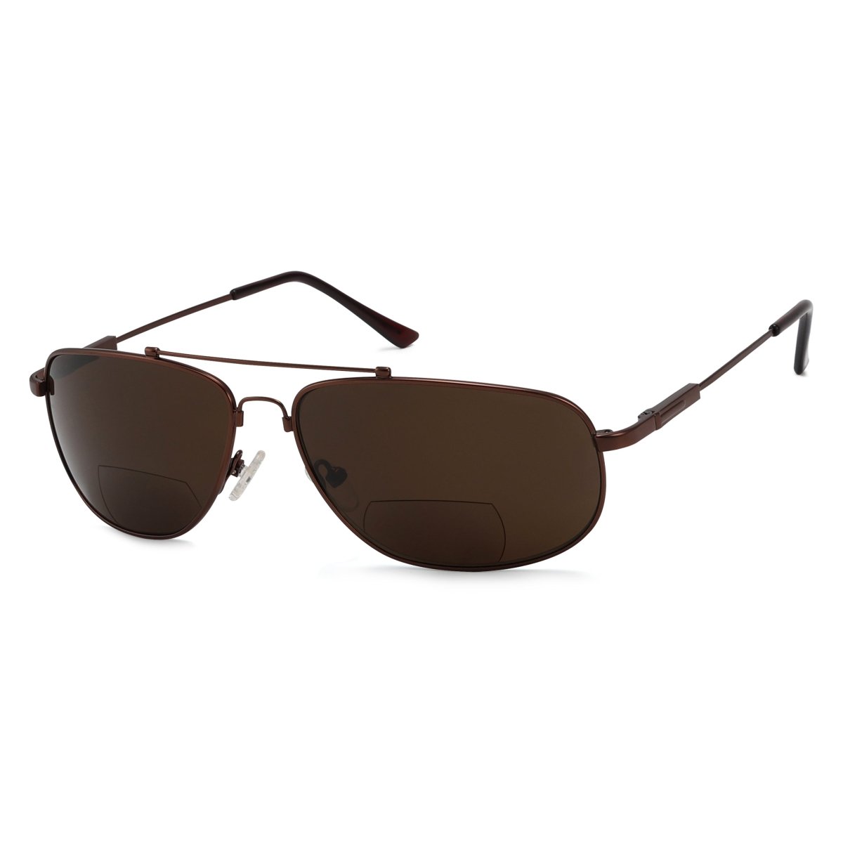 Pilot Style Metal Polarized Bifocal Sunglasses PGSG1803eyekeeper.com