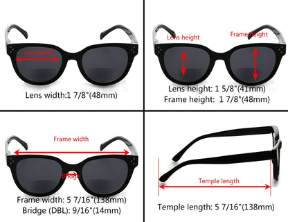 Bifocal Reading Sunglasses Dimension