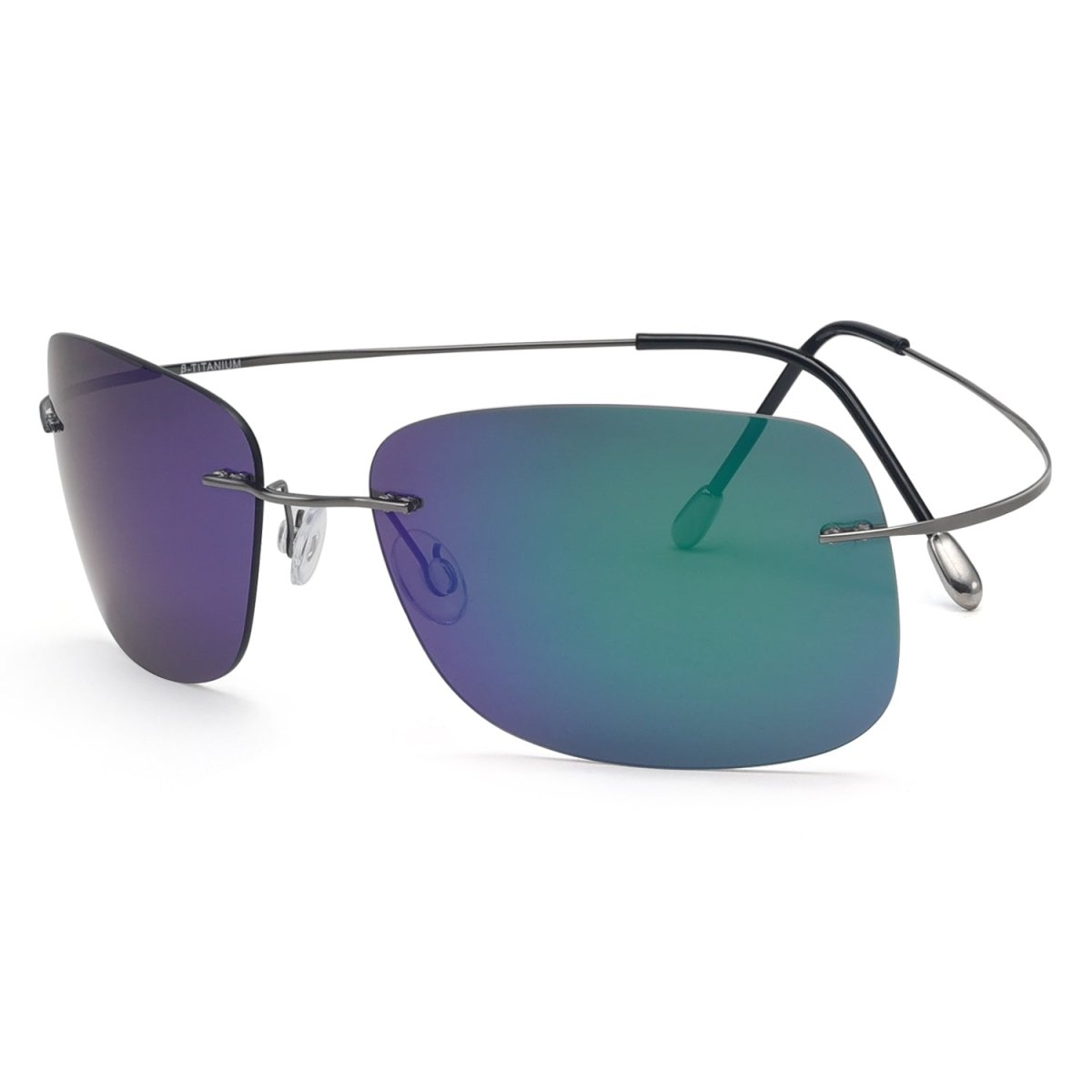 Polarized shop titanium sunglasses